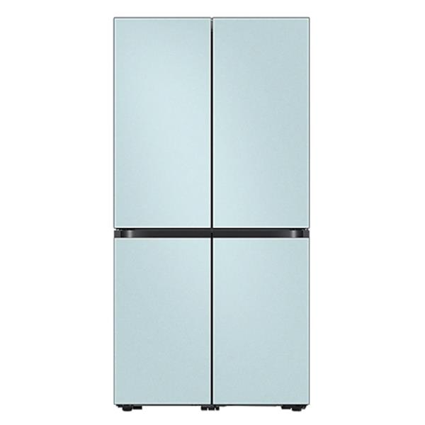 비스포크 4도어 냉장고 875L 코타모닝블루